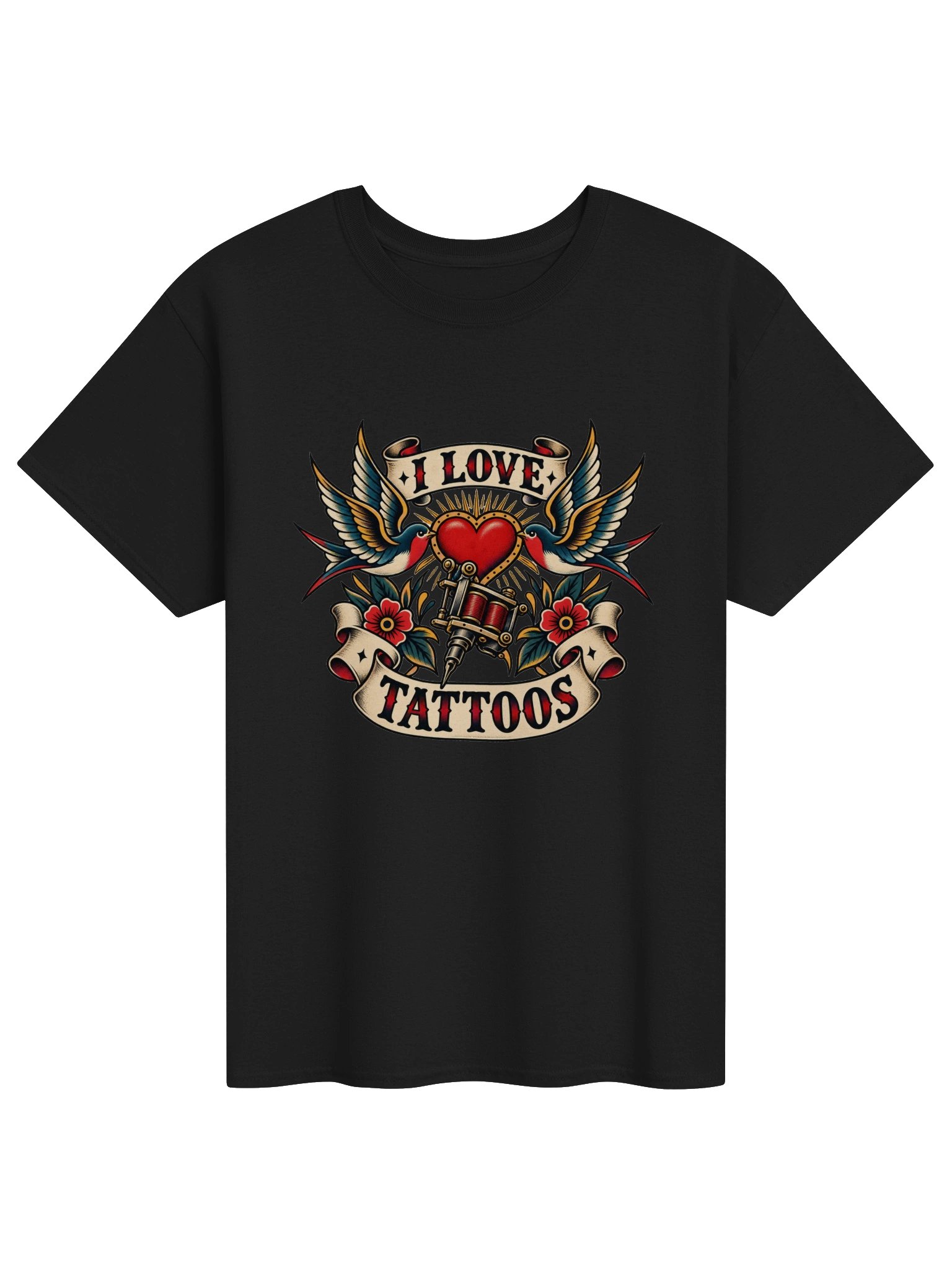 Swallows Tee — I Love Tattoos product image (1)