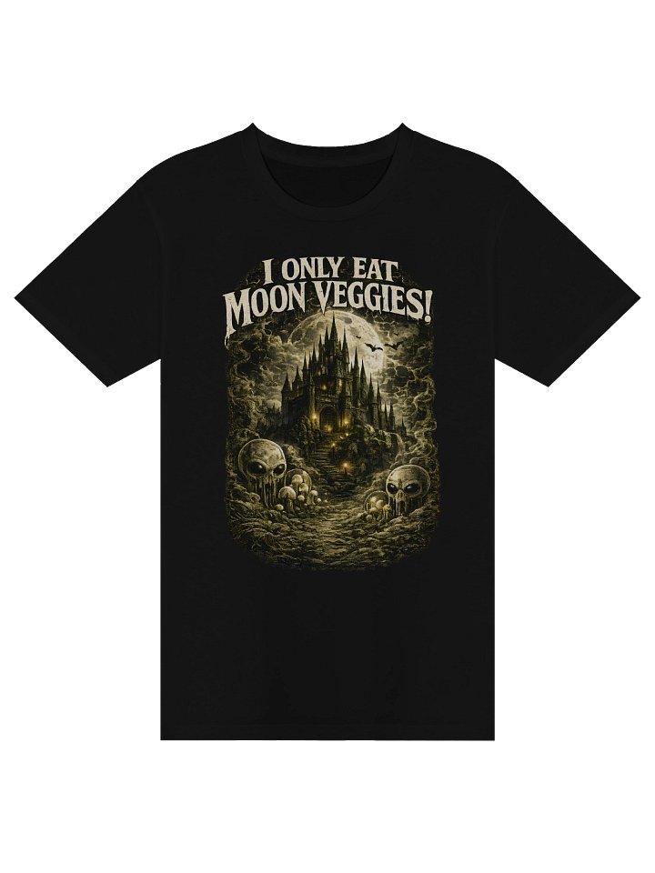 I Only Eat Moon Veggies! | Vintage Gothic Horror T-Shirt product image (1)