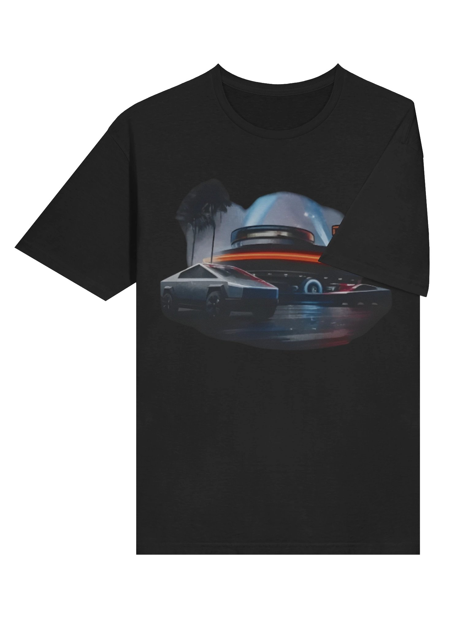 Tesla Hollywood Retro Diner Shirt product image (4)