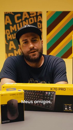 Ora cá está. Bem equipado tenho que estar sempre. Obrigado @corsairportugal !

#GARCIALOUNGE