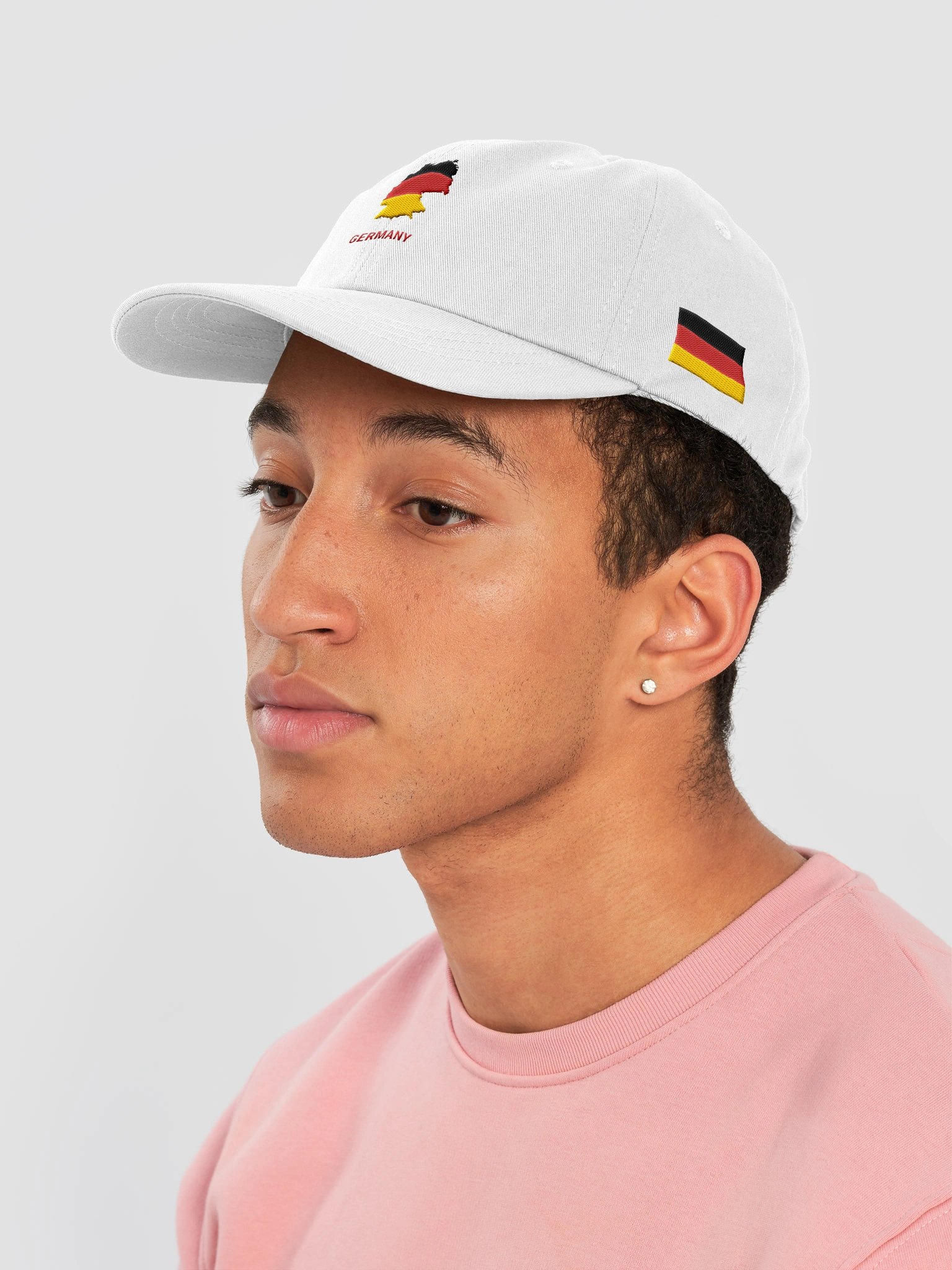 Germany 2026 World Cup Flag Dad Hat - Germany Soccer Fan Cap - Premium Embroidered Chino Cotton Twill product image (7)