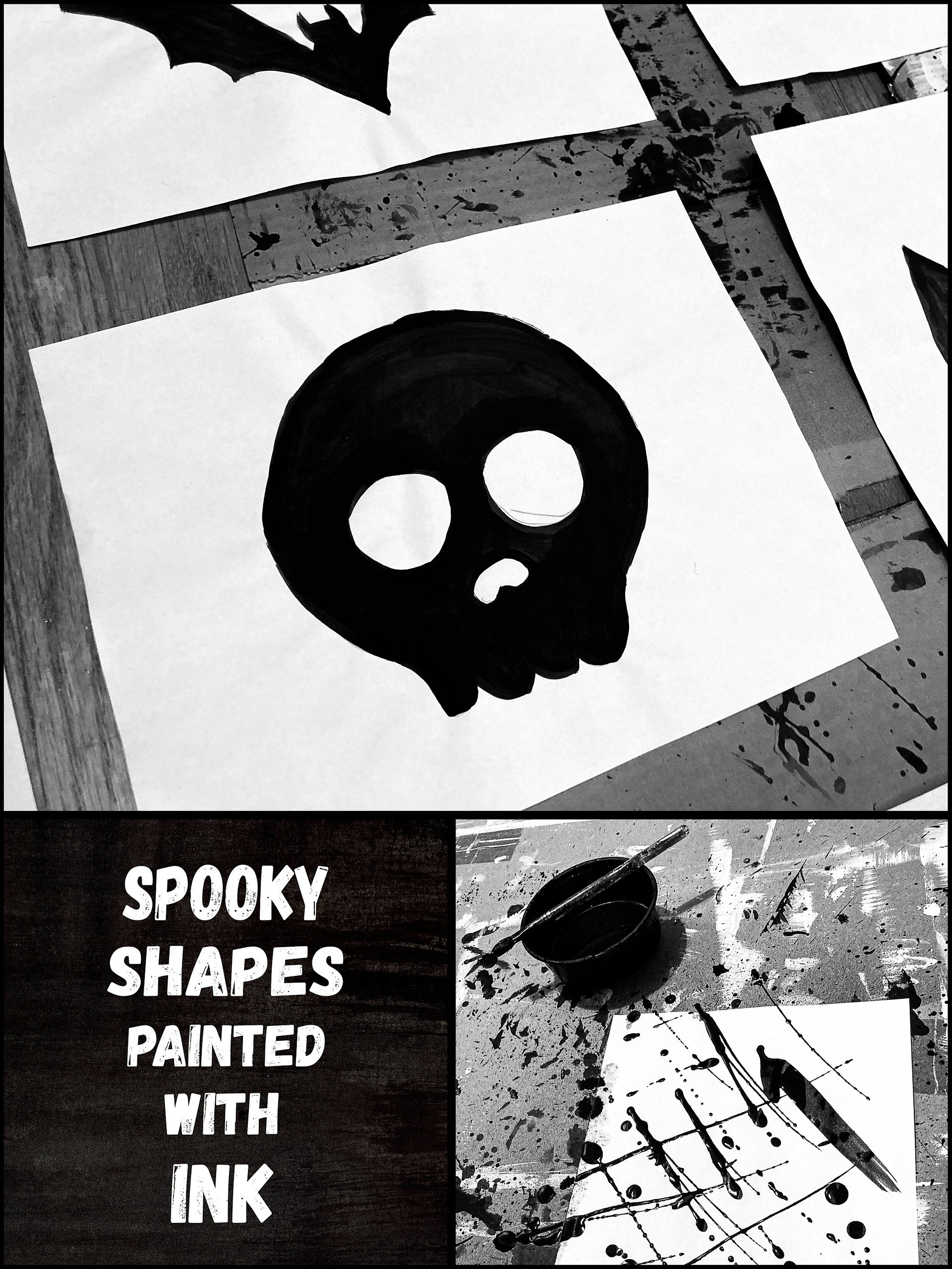 HOLOGRAPHIC STICKER - SKULL 02 product image (3)