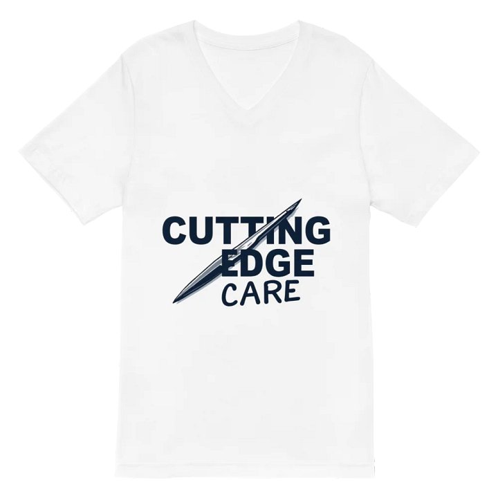 Cutting Edge Care V-Neck Tee product image (2)