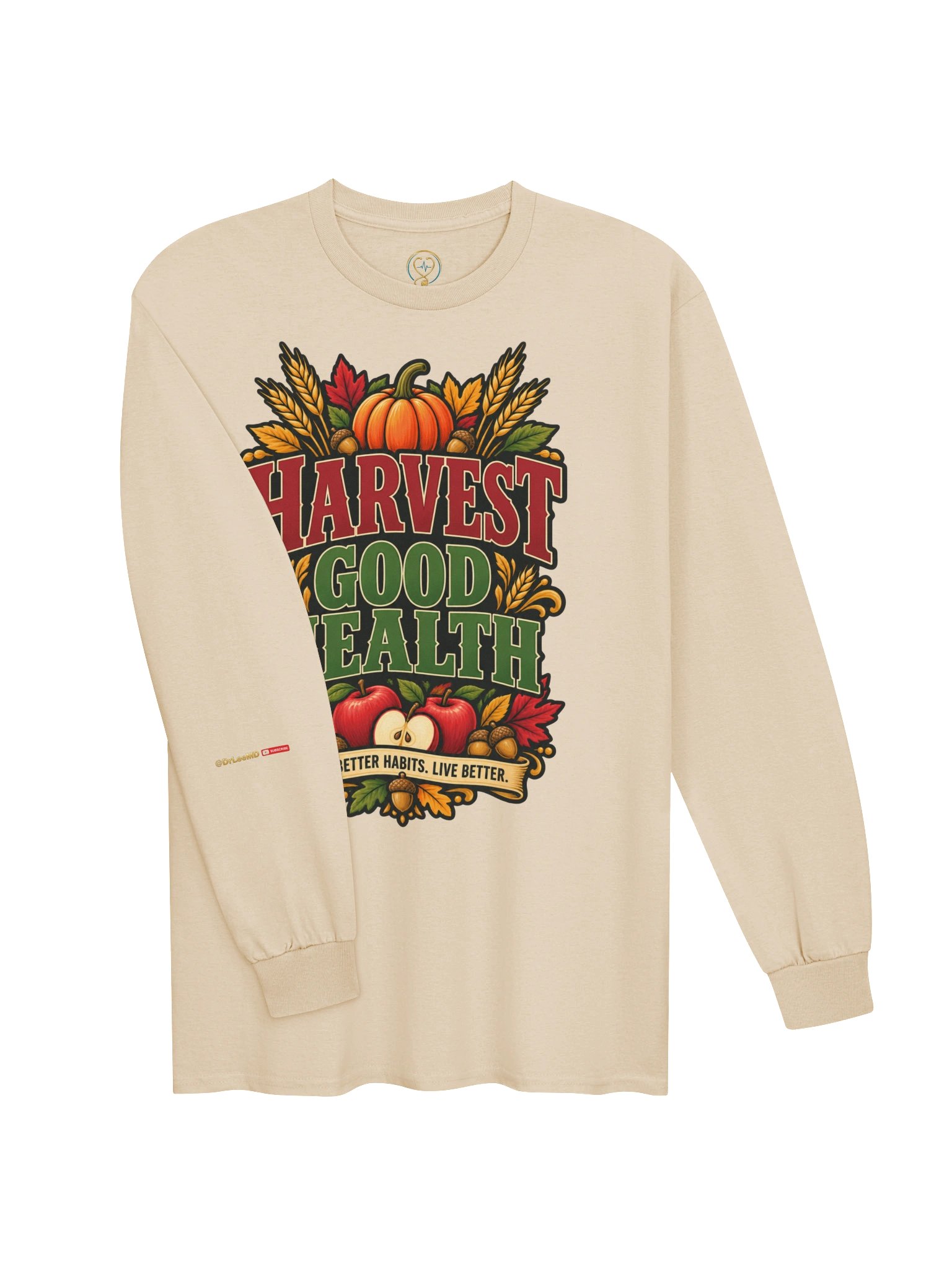 Harvest Good Health Long-Sleeve T-Shirt product image (5)