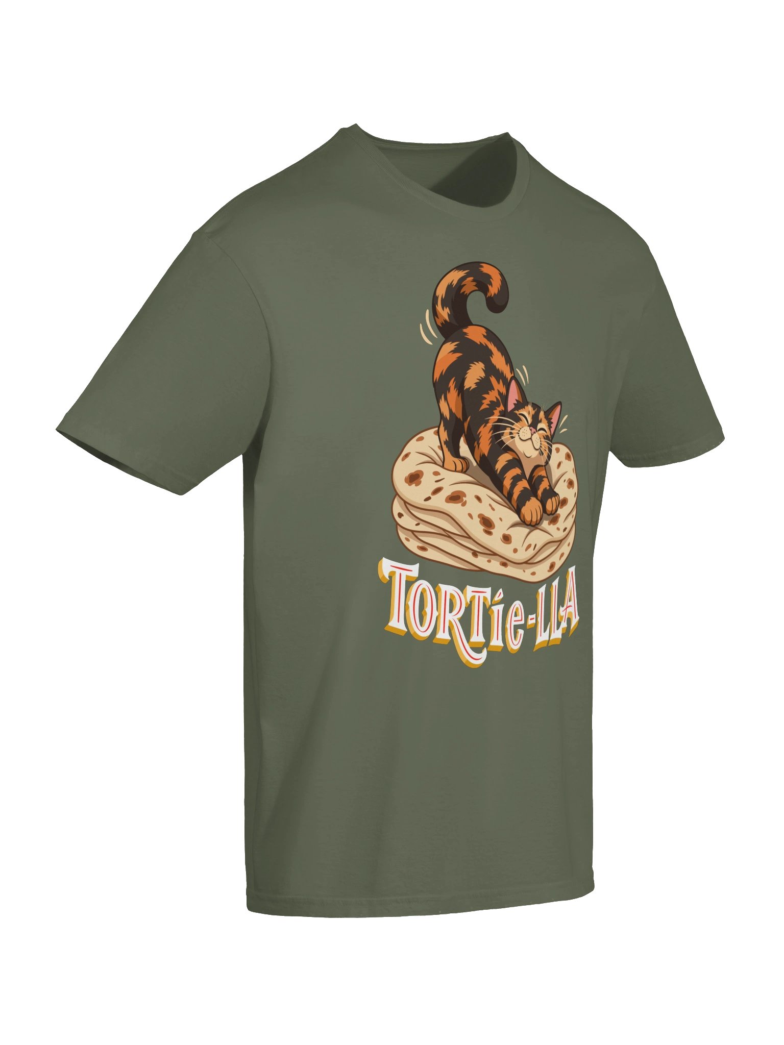 Tortie-lla Tortie Cat Shirt product image (7)