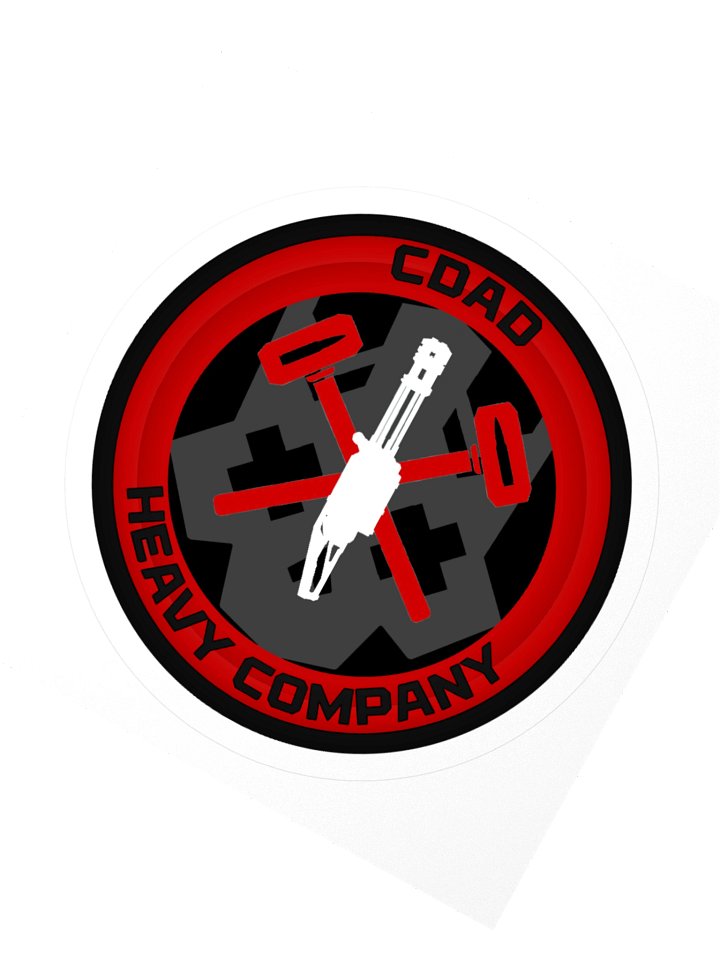 CDAD Heavy Company Sticker product image (4)