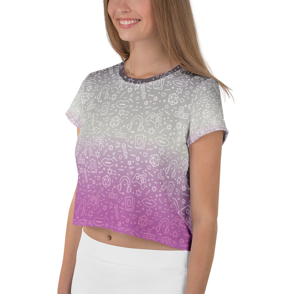 Asexual Cropped T-Shirt product image (3)
