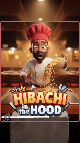 HIBACHI IN THE HOOD?! 
.
When the chef starts doing magic tricks with the fried rice, you already know the vibe is unmatched!...
