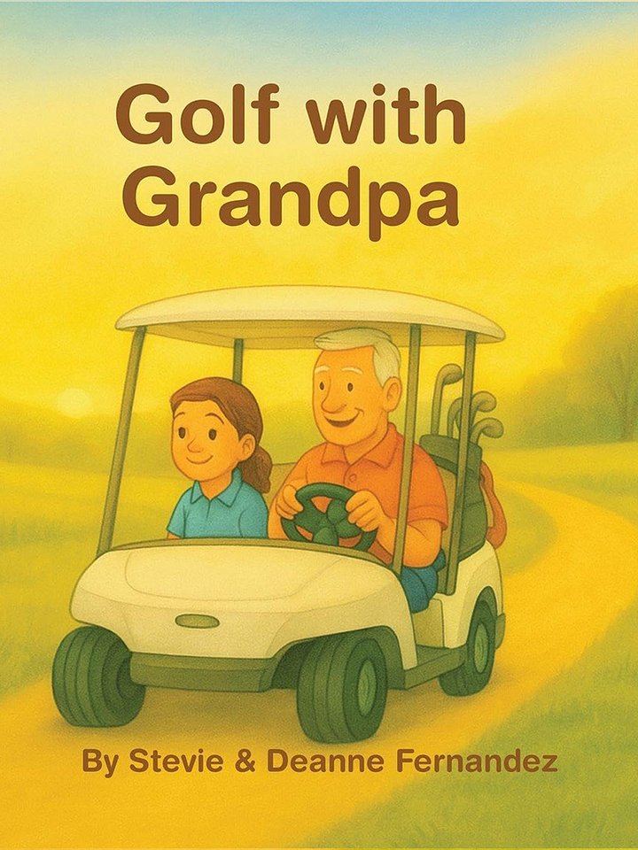Golf With Grandpa & Granddaughter product image (1)