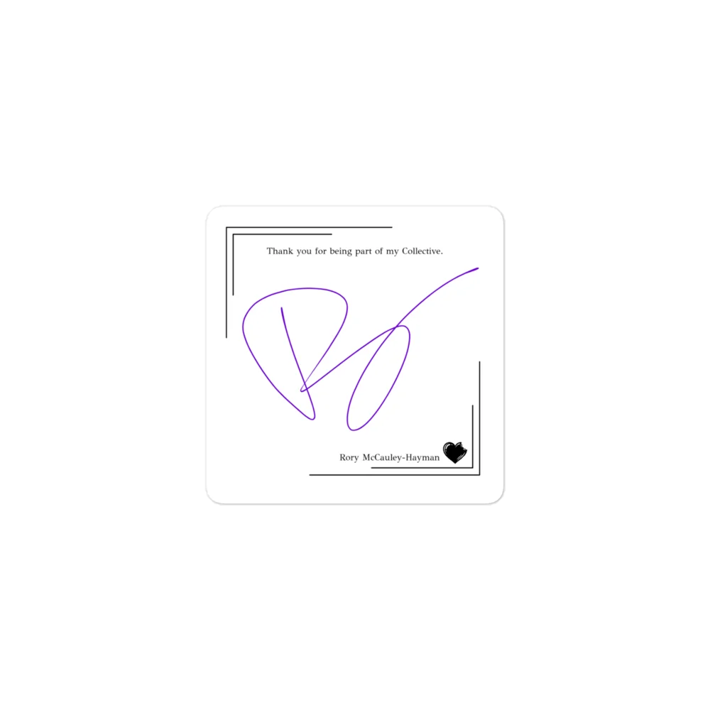 Bookplate Sticker Signed by Rory McCauley-Hayman product image (4)
