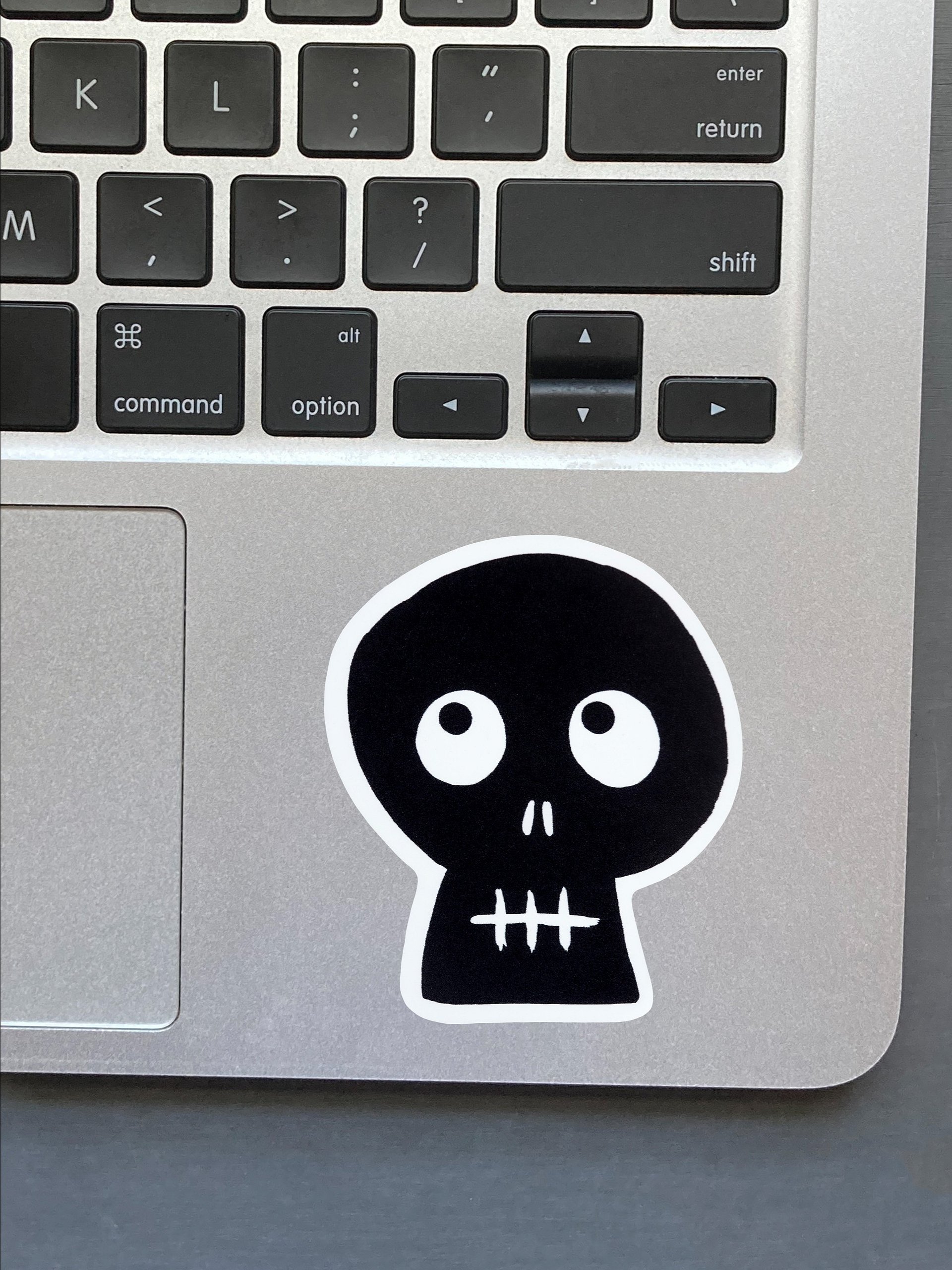 VINYL STICKER - SKULL 03 product image (2)
