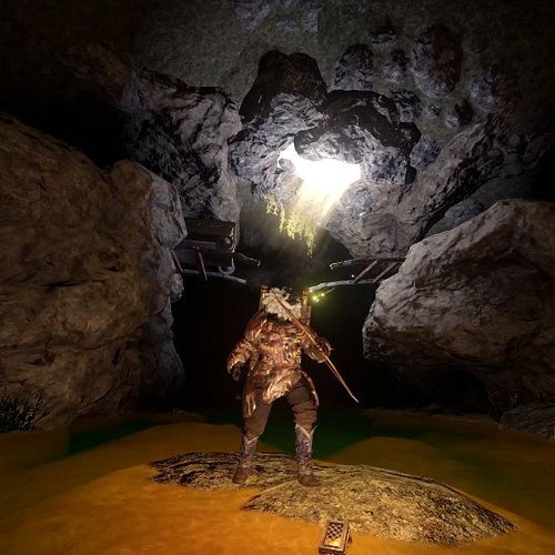 Aura farming underground.