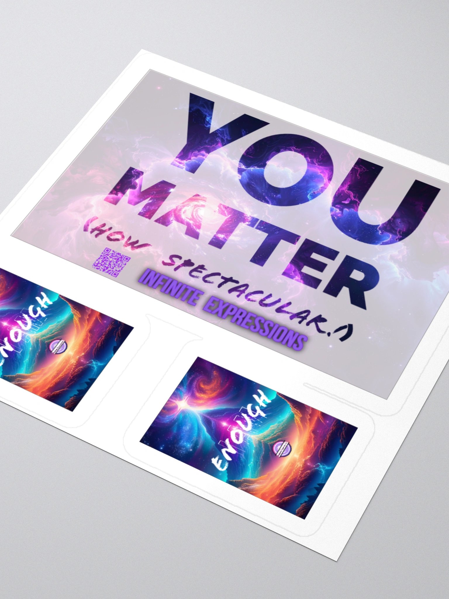 You Matter & I Am Enough Sticker Pack product image (3)