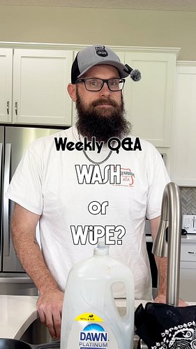 Welcome to Wednesday’s Weekly Q&A where I answer follower questions about cast iron cookware.

Today’s question is probably t...