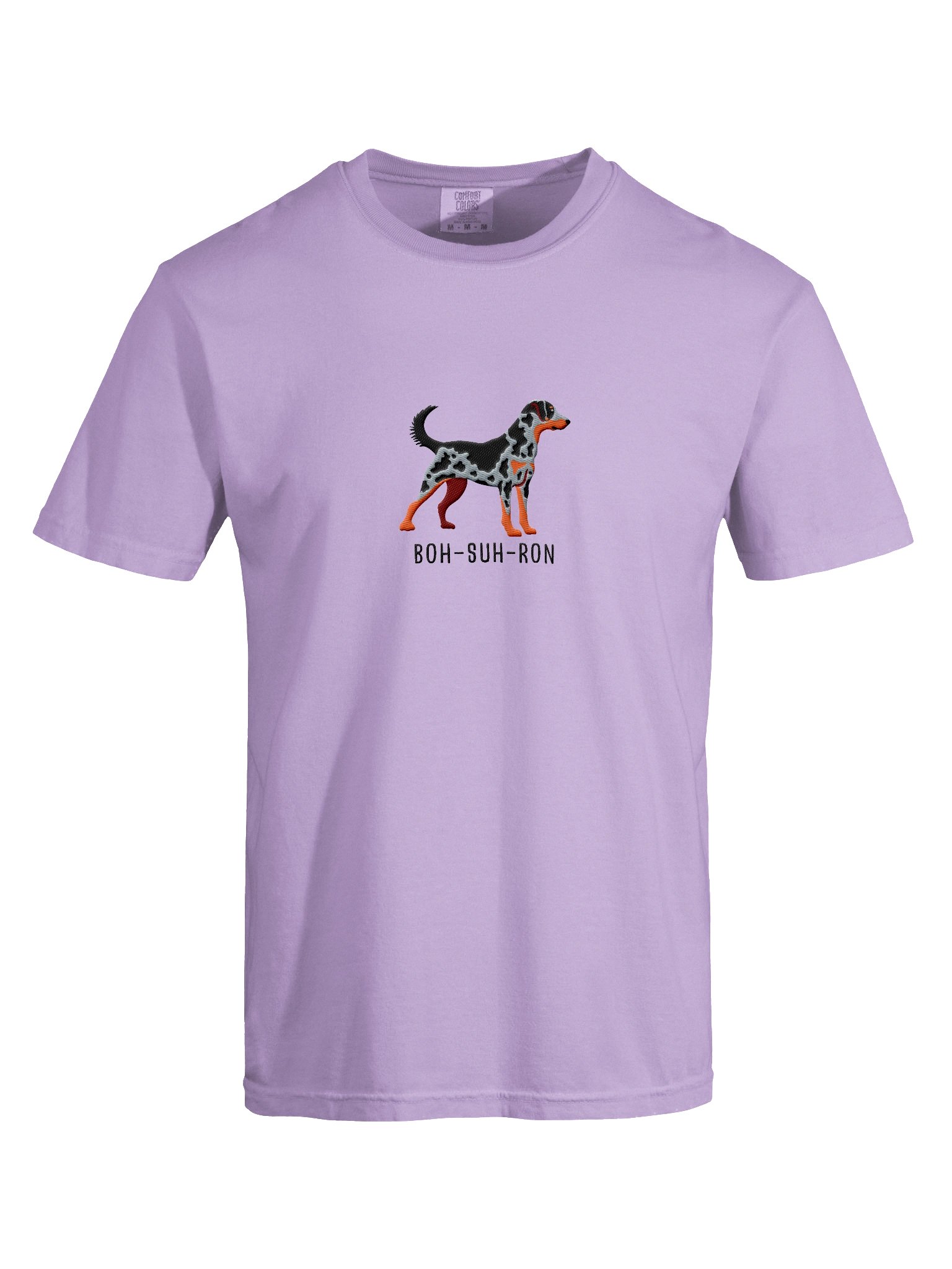 Boh-Suh-Ron T-Shirt(Embroidered) of a Beauceron(Harlequin) product image (10)