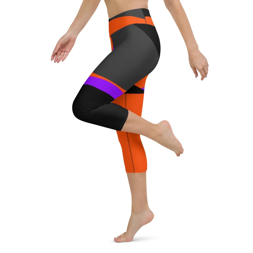The Kristen High-Waist Capri Leggings product image (1)