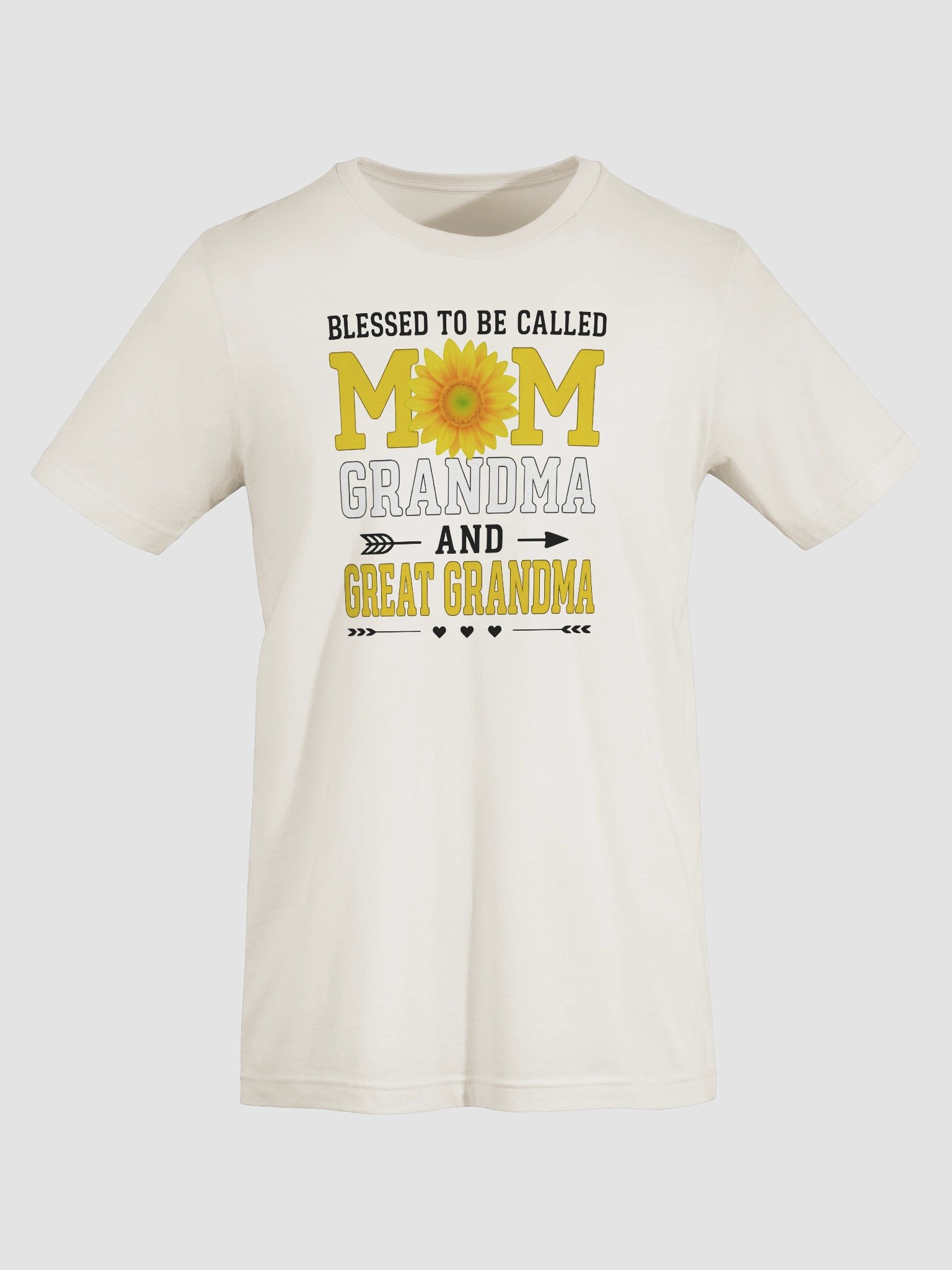 Mom Grandma Great Grandma – Generational Sunflower T-Shirt product image (55)