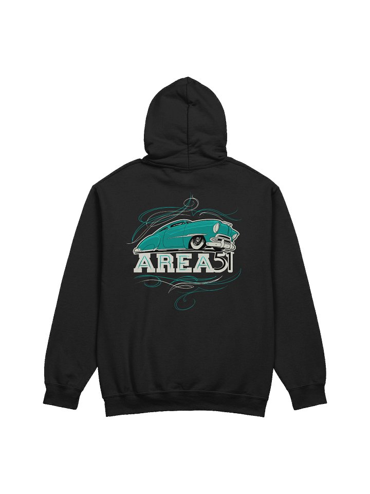 Teal Area 51 - Hoody product image (2)