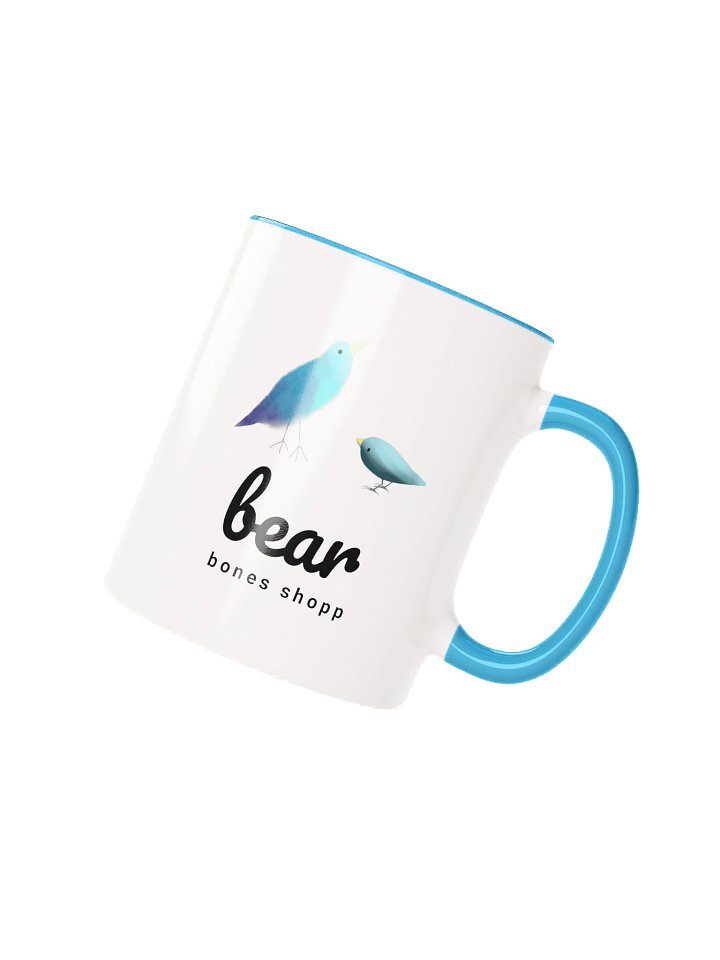 Blue and Bluish Bird Mug product image (2)