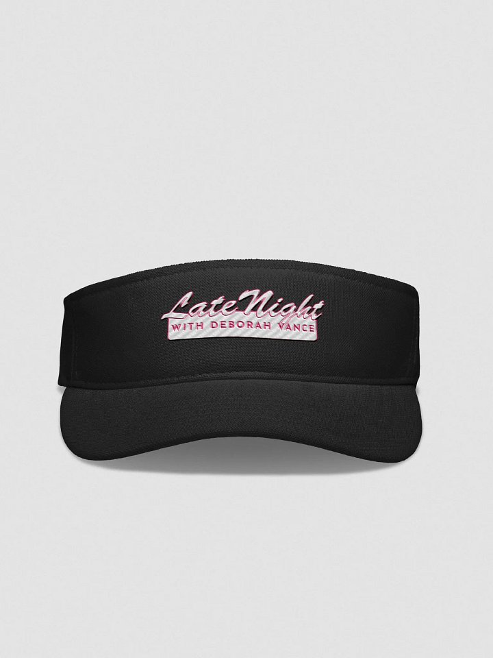 Late Night with Deborah Vance Script Flexfit Visor product image (2)