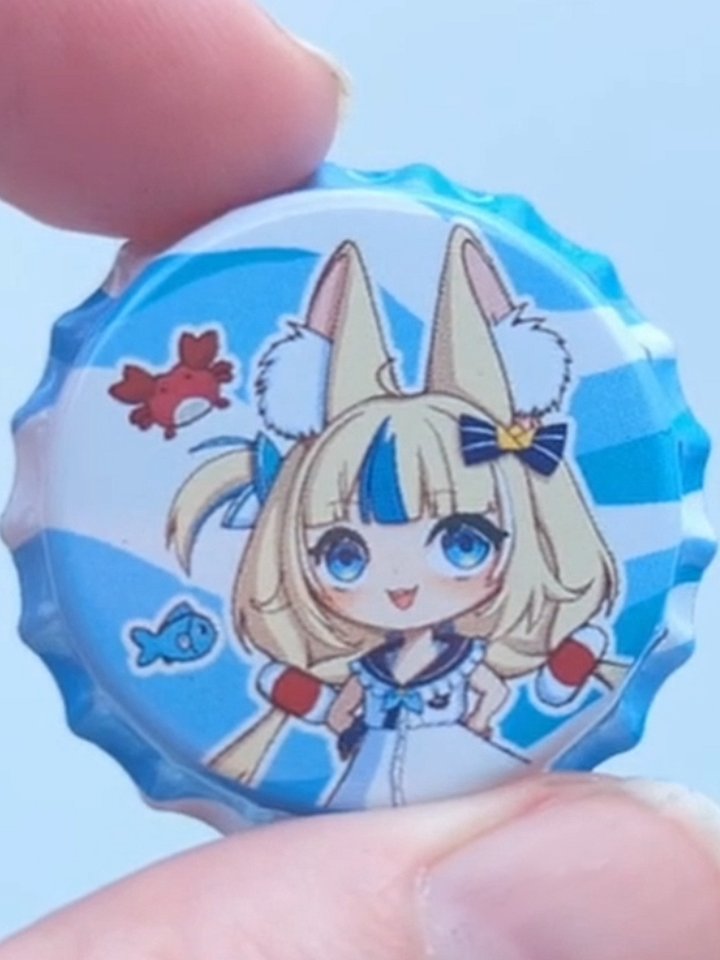 Saba Bottle Cap Pin product image (2)