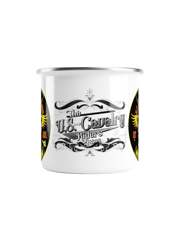 USCRA Enamel Mug — MötoGraffitti product image (2)