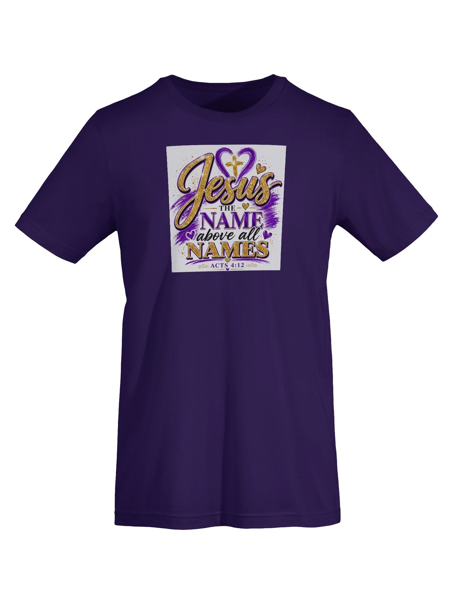 Jesus Name Above All Cotton Tee product image (5)