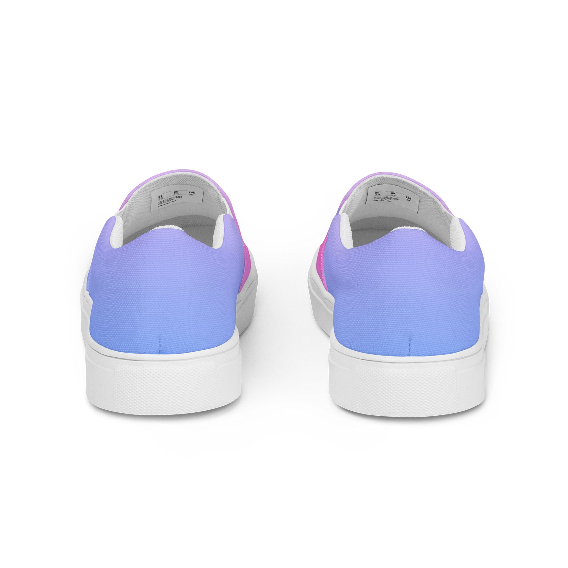 Pink to Blue Slip-On Canvas Shoes product image (4)