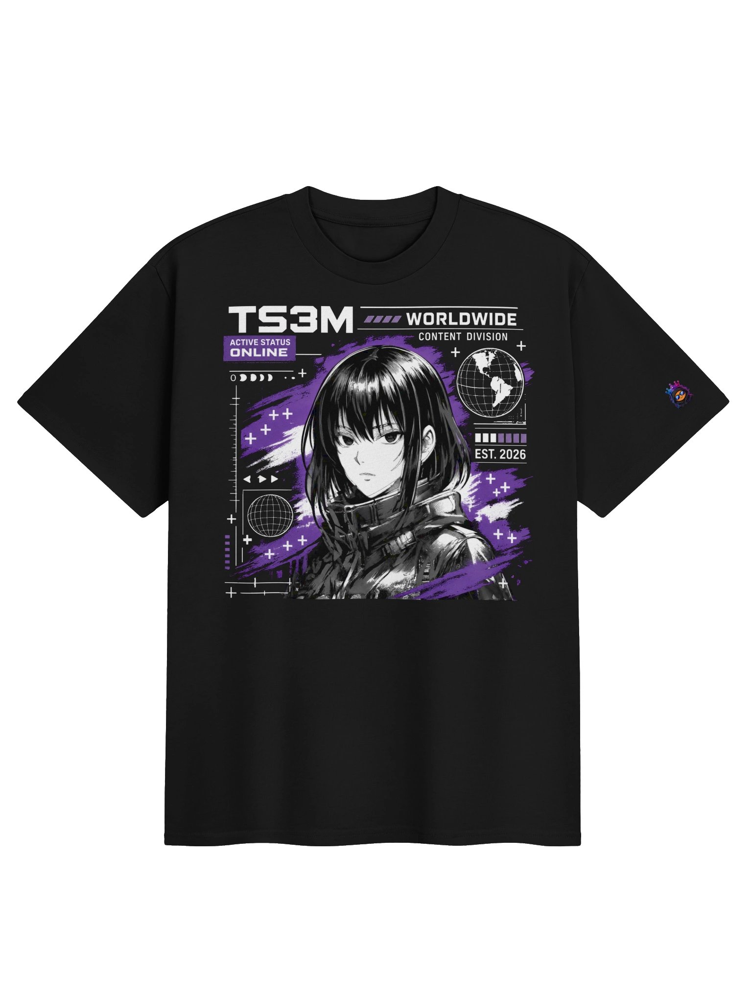 TS3M Active Status Oversized Tee