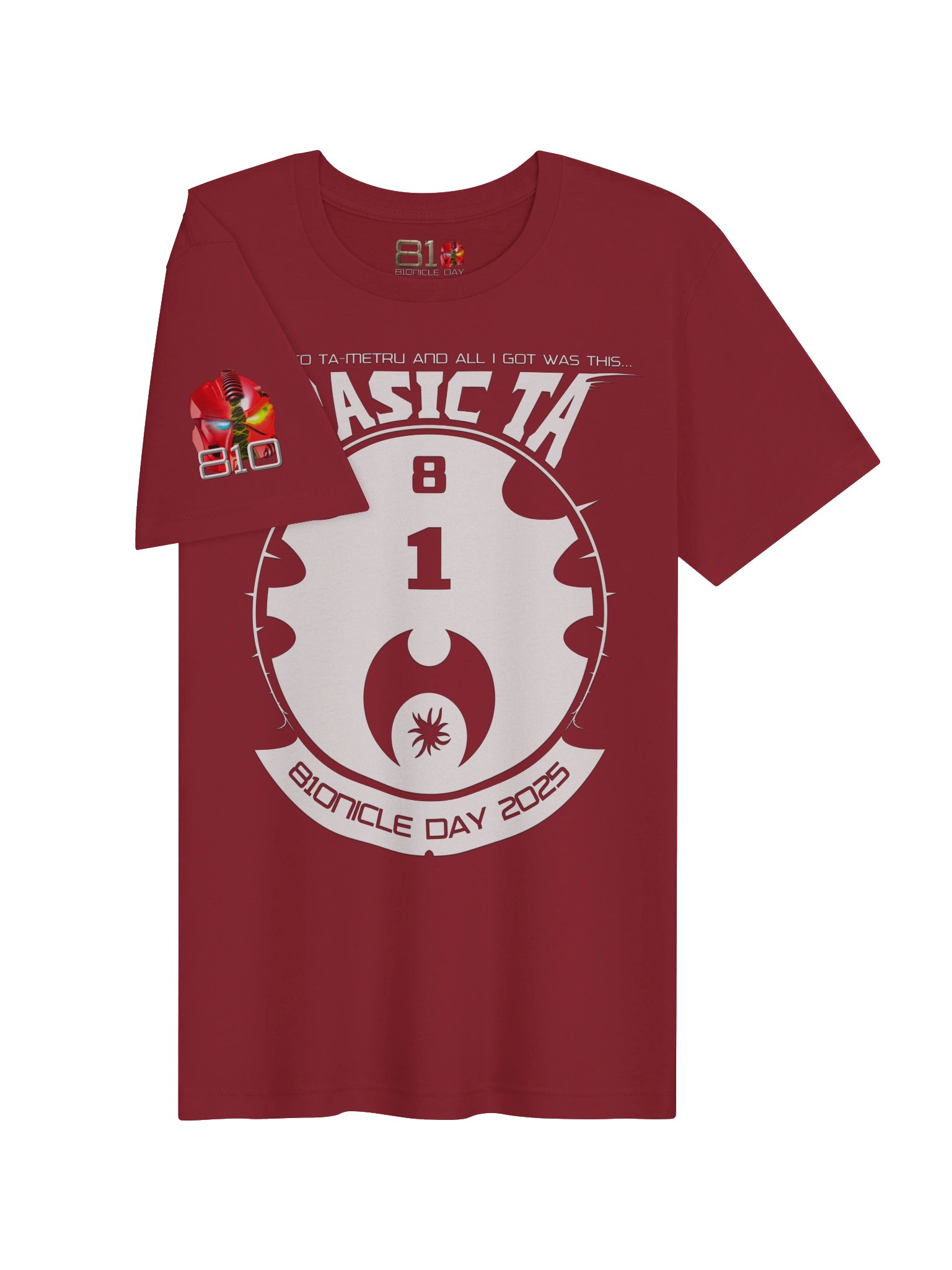BASIC TEE (Red) - (810NICLE Day 2025) product image (3)