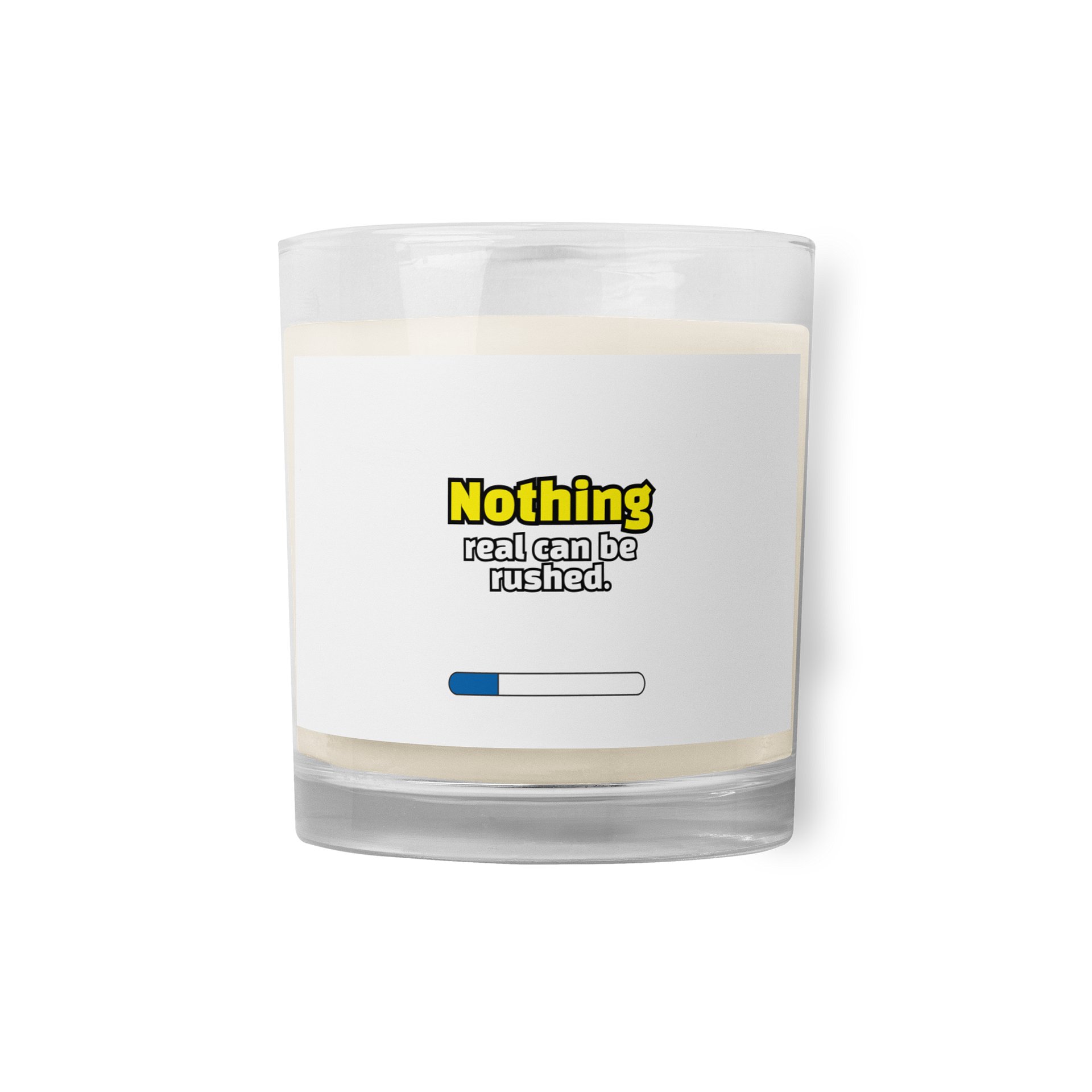 Nothing real can be rushed. product image (1)