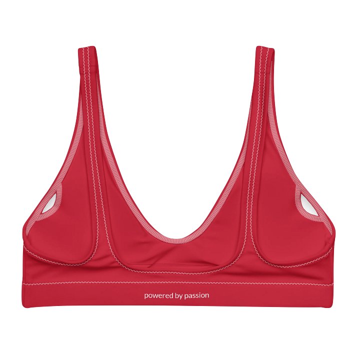 KC Padded Bikini top -red- product image (2)