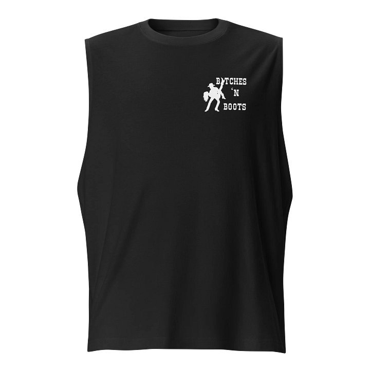 BnB BDE Men's Muscle - White product image (1)