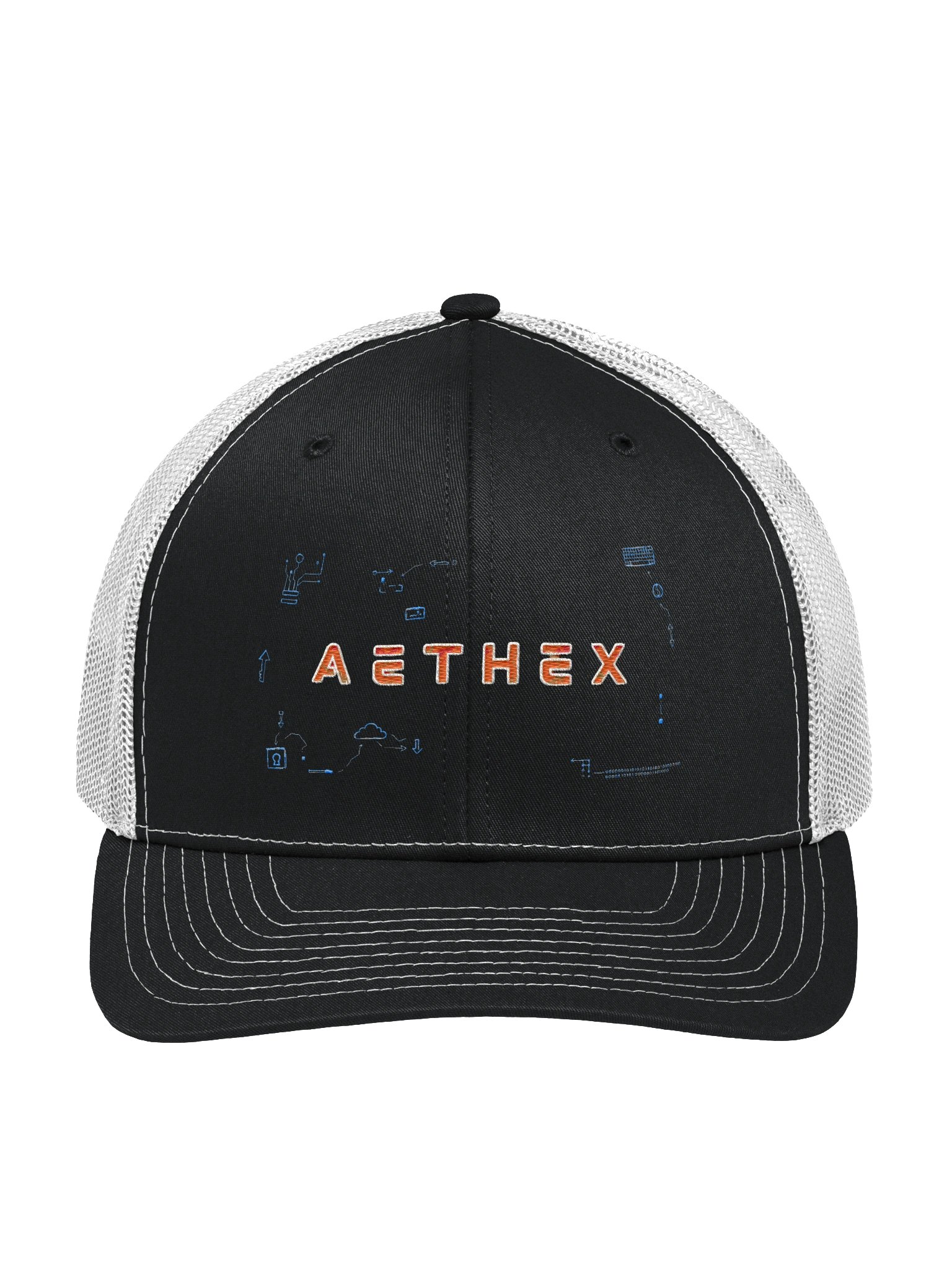 AETHEX | Geometric Snapback Trucker Hat product image (1)