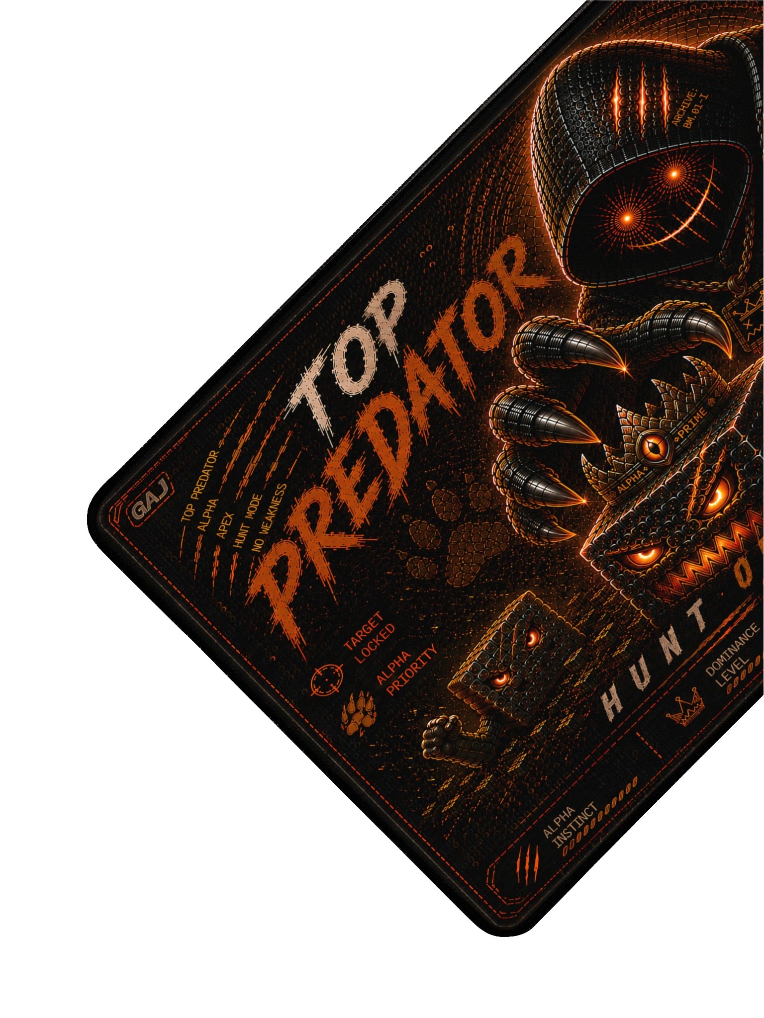 GAJ - BM.01 – Top Predator Gaming Desk Mat product image (3)
