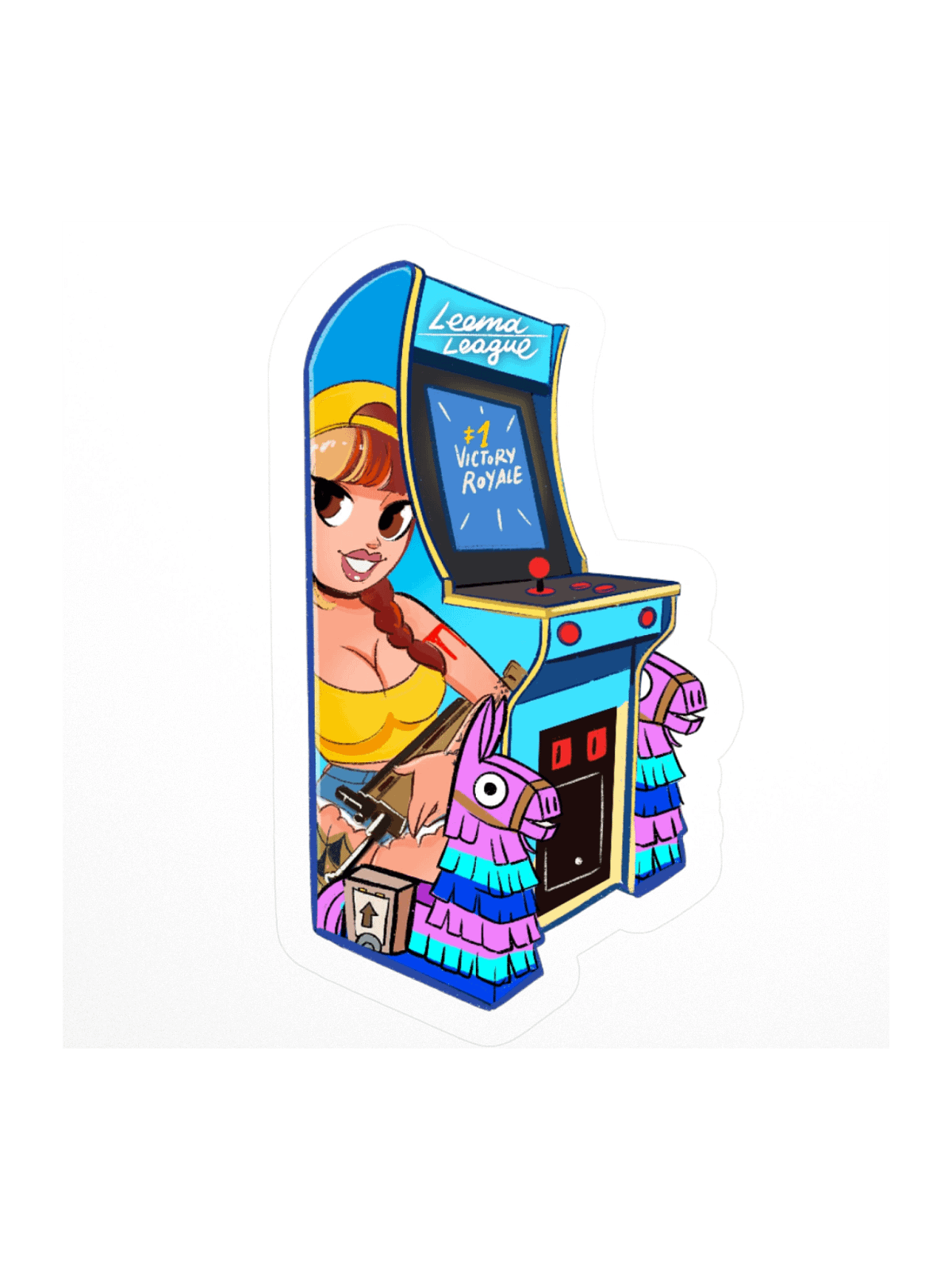 Arcade sticker 2 | MissLeemaLee