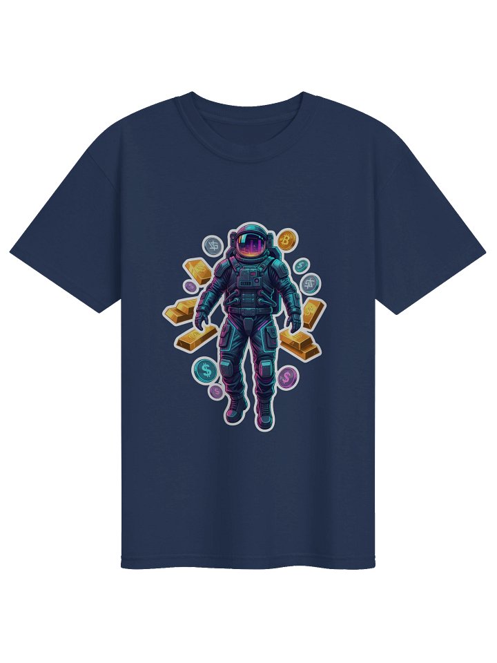 Astronaut Gold Silver Bitcoin product image (1)