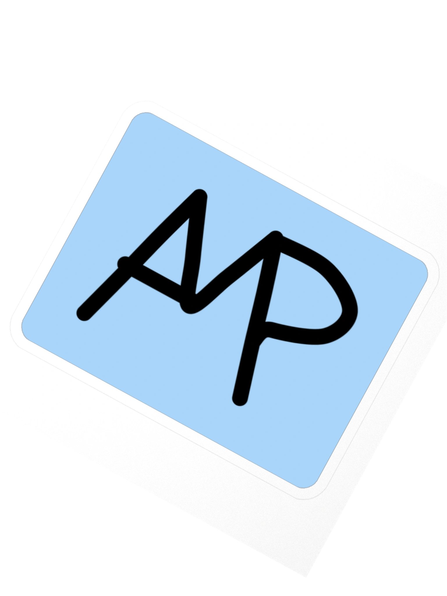 AMP Canon — Block Sticker product image (2)