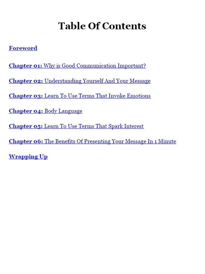 Communication Made Simple eBook product image (2)