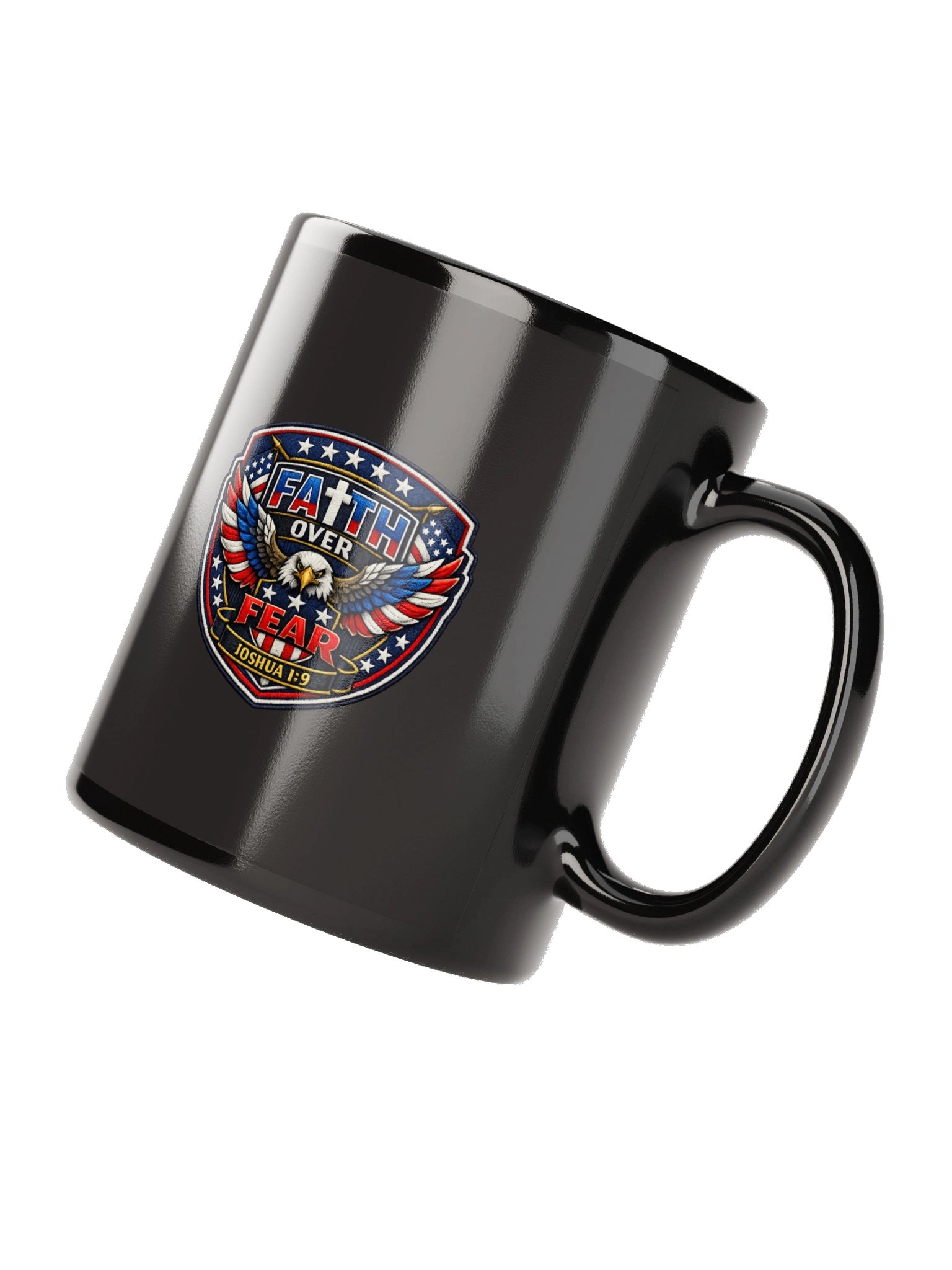 Faith Over Fear Eagle Mug product image (8)
