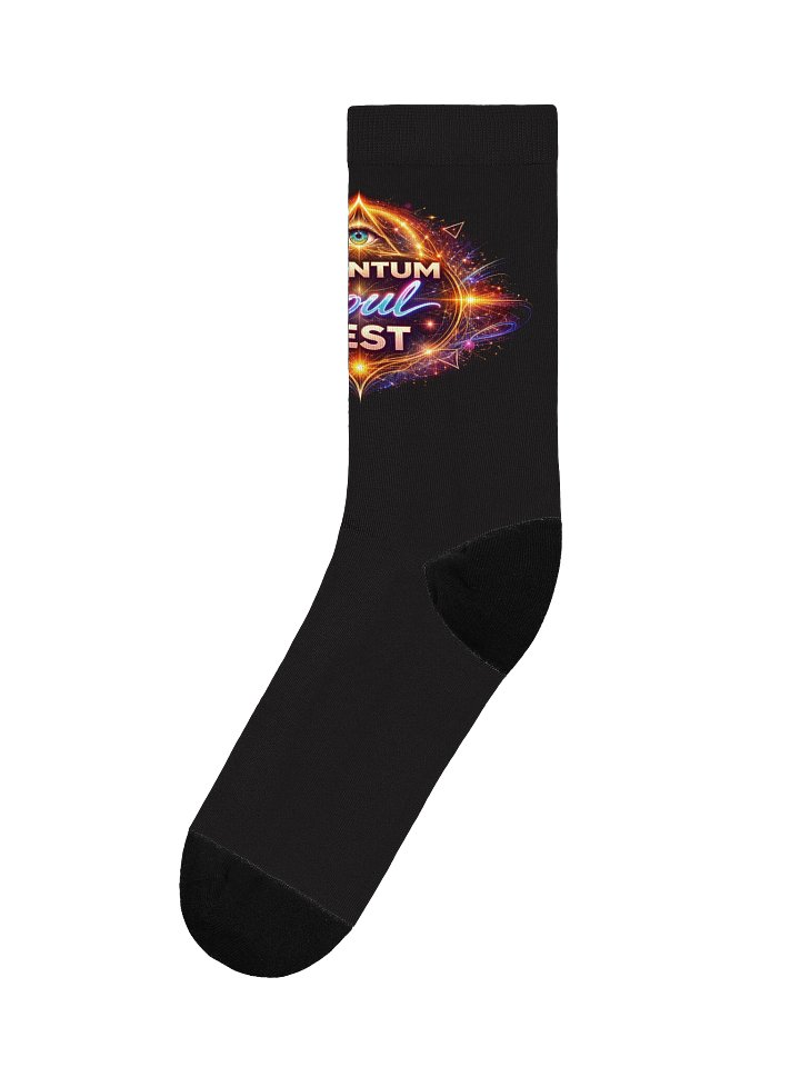 Quantum Soul Fest Socks-Black product image (1)