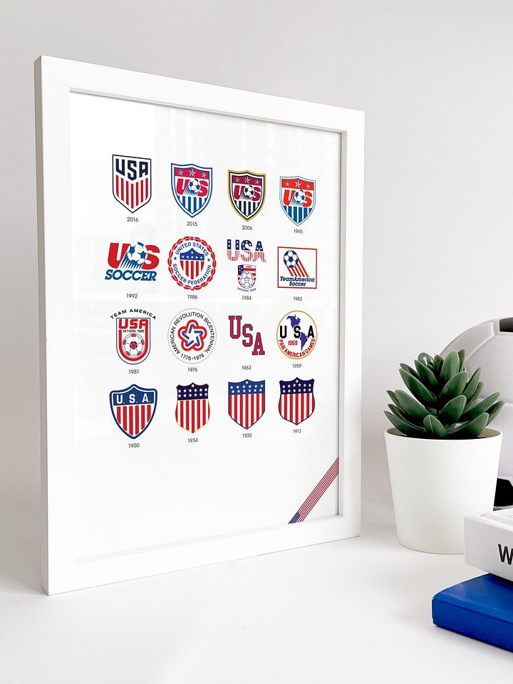 USA Soccer Logo History product image (3)