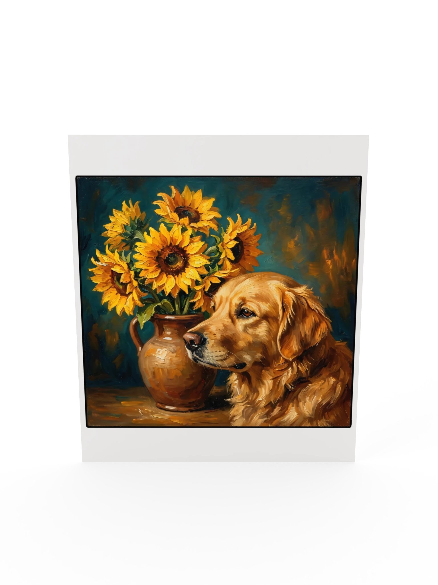Sunflowers Golden Poster product image (19)