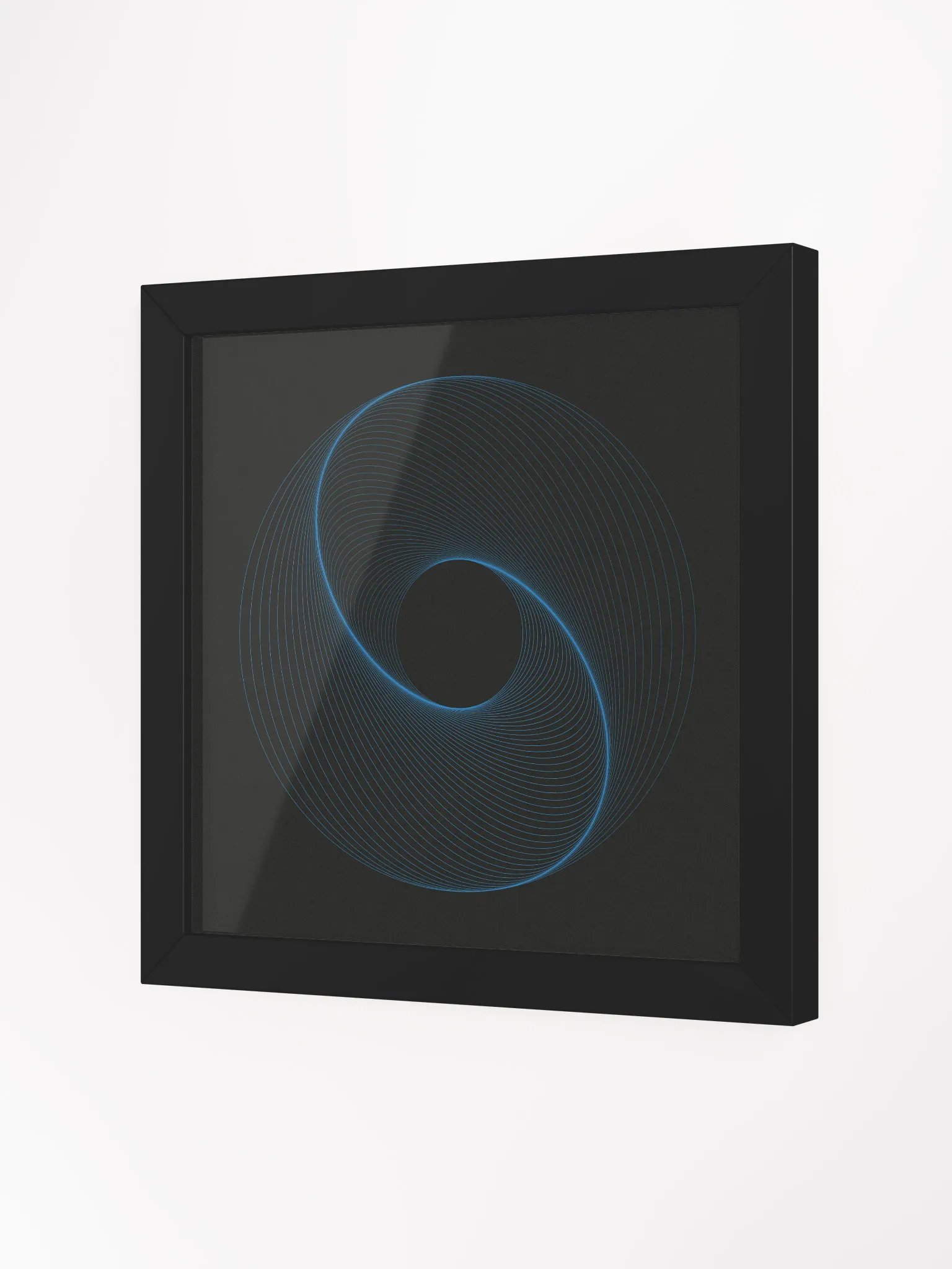 Geometric Circle Framed Poster product image (7)