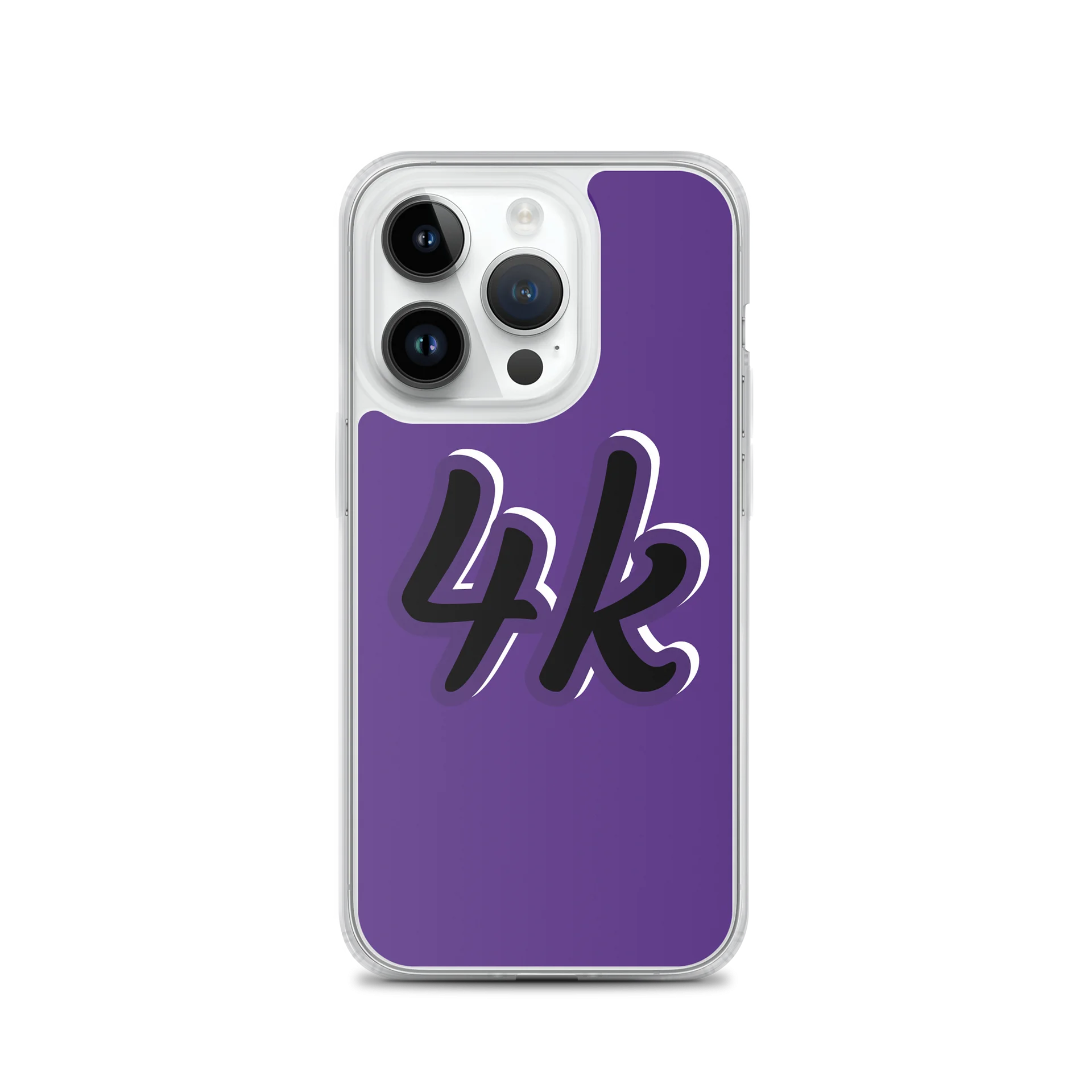 GANG 4k Purple Grid MagSafe iPhone Case product image (3)