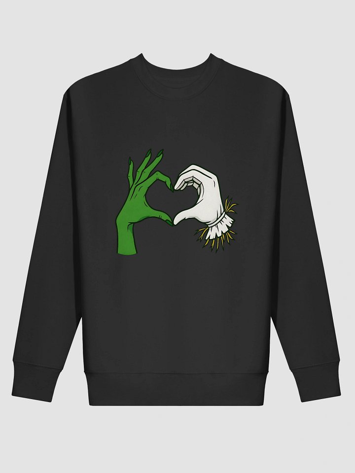 Wicked Love Sweatshirt – Elphaba x Fiyero Design – Broadway Romance Apparel product image (2)