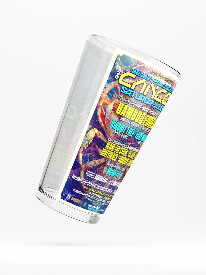 Cancer 2026 Shaker Pint Glass product image (2)
