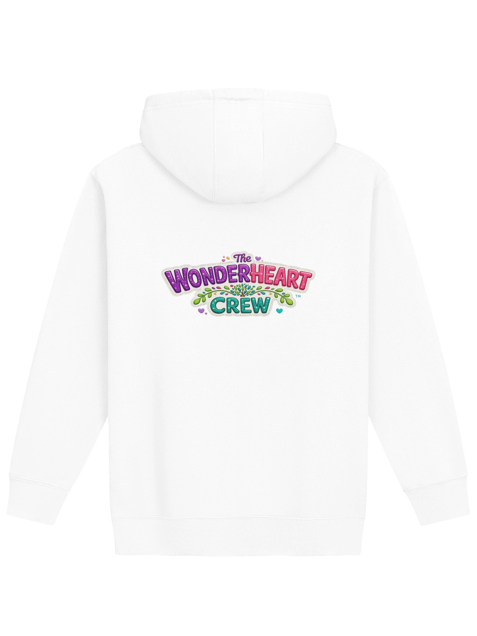 Wonderheart Crew Hoodie - Large Logo Back product image (1)