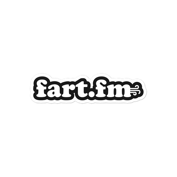 Fart FM® Logo Sticker product image (1)