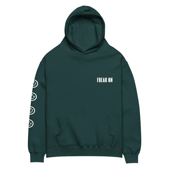 Oversize fit FREAK ON Smile Hoodie product image (1)